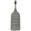 Gray Concrete Table Lamp Base, 20"