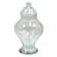 Clear Glass Apothecary Jar, 10"