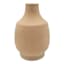 Honeybloom Brown Ceramic Vase, 5"