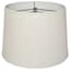 Beige Linen Medium Table Lamp Shade, 14x14x10