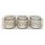 Set of 3 Mercury Glass Votive Candle Holders