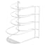 5-Tier White Pan Organizer