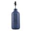 Blue Grid Ceramic Table Lamp Base, 19"