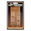 Parker & Bailey 2-Pack Clear Door Stops