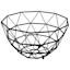 Matte Black Wire Fruit Basket