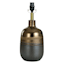 Metallic Striped Accent Lamp Base, 17"
