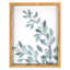 Honeybloom Glass Framed Botanical Leaves Wall Art, 11.5x14.5