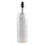 White Textured Ceramic Accent Lamp, 18"
