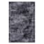 (D415) Antika Dark Grey Medallion Area Rug, 5x7