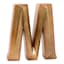 Tracey Boyd 6" Gold Monogram Decor, M
