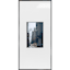 7x15 Matted to 4x6 Wall Frame, Gunmetal