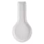 White Dotted Spoon Rest, 10"