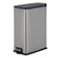 Slim Stainless Steel Pedal Trash Can, 45l