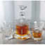 5-Piece Ribbed Glass Decanter Set