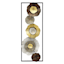 Metal Flower Wall Art, 13x35
