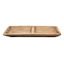 Honeybloom Brown Wooden Tray, 27x16