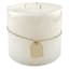 Honeybloom Ivory Unscented Pillar Candle, 5"