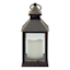 Grey LED Lantern, 9.5"