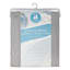 Gray Embossed Shower Curtain Liner, 72"