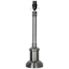 Pewter Metal Buffet Medium Table Lamp Base, 19"