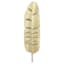 Gold Feather Wall Decor, 8x30