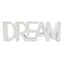 Tracey Boyd White Dream Cutout Sign, 6.5"