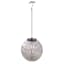 LED Iridescent Glass Solar Ball Lantern, 8"