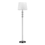 Laila Ali Silver Metal Floor Lamp with Glass Globes, 62"