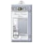 Grey Midweight Shower Curtain Liner, 72"
