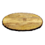 Bark Edge Oval Wooden Cheese Serving Tray, 13x9.5