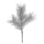 3-Head Silver Glittered Pine Pick, 11"