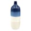 Tracey Boyd White & Blue Ceramic Vase, 12"