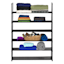 6-Tier Metal Shoe Rack, Black