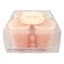 4-Pack Sheer Peony Scented Votive Candles