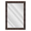 Isaac Bronze Framed Rectangle Wall Mirror, 30x43