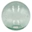 Green Bubble Recycled Glass Ball, 5"