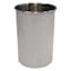 White Metal Utensil Crock