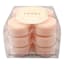 12-Pack Sheer Peony Scented Tealight Candles