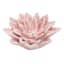 Grace Mitchell Pink Ceramic Flower Decor, 4"