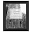 Wide Black Ridged Wall Frame, 8x10