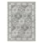 (D409) Grey Medallion Area Rug, 5x7