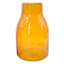 Amber Glass Vase, 9.5"