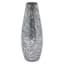 Metallic Mosaic Glass Vase, 12"