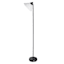 Black Swivel Torchiere Metal Floor Lamp, 60"