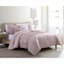 5-Piece Holly Ruched Taupe Comforter Set, Queen