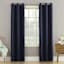 Talita Navy Room Darkening Grommet Curtain Panel, 63"