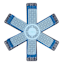 3-Piece Cookware Protector Set, Blue