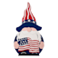 Wooden Uncle Sam Gnome Leaner, 24"