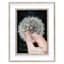 Glazed Grey & White Tabletop Picture Frame, 5x7
