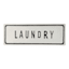 Metal Laundry Word Wall Art, 14x5